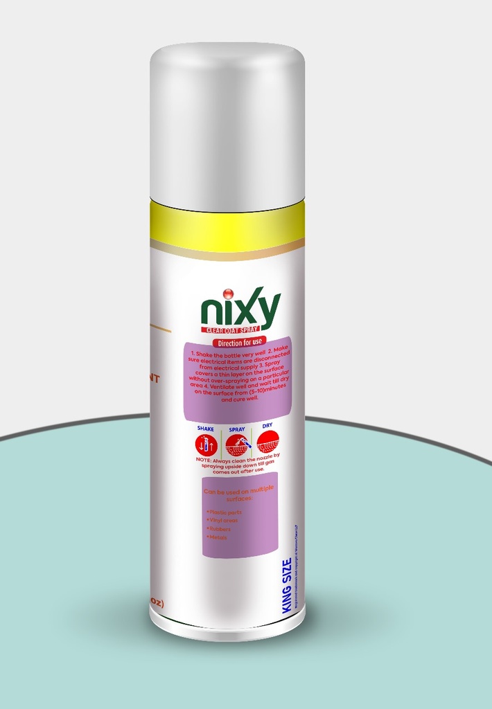 Nixy Clear Coat Protectant & Dresser 69 Spray - King Size 500 ml
