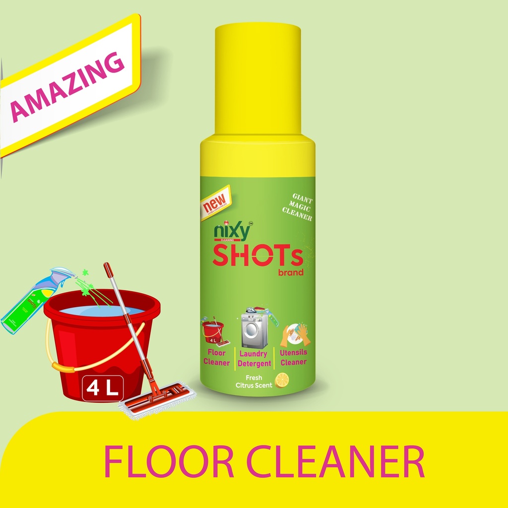 Nixy Cleaning SHOTs - Amazing Floor Cleaner