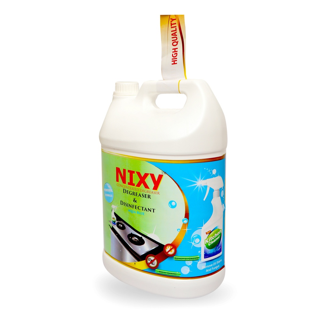 NIXY Degreaser & Disinfectant - Green Citrus - 5 L