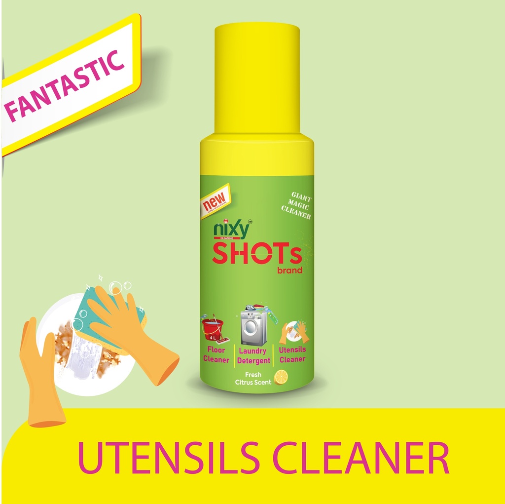 Nixy Cleaning SHOTs - Fantastic Utensils Cleaner