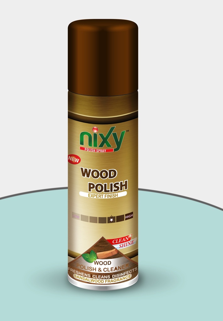 Nixy Wood Polish Spray - Sandal Wood - King Size 500 ml