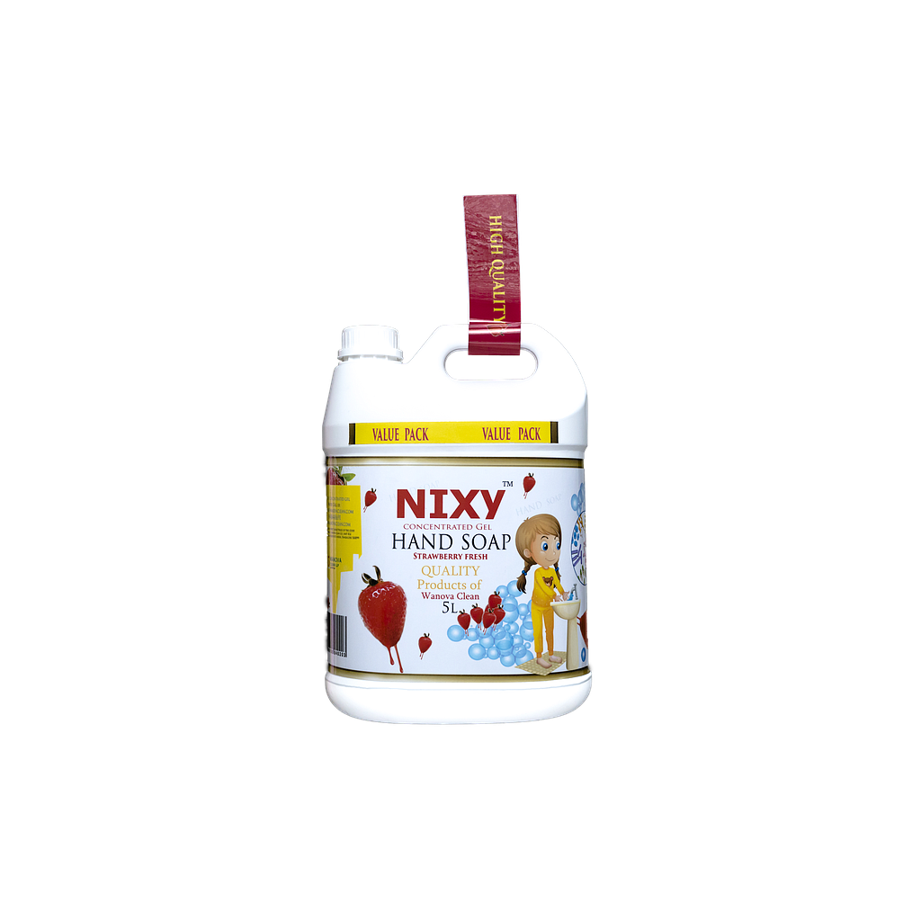 NIXY Wash Gel - Strawberry Fresh - 5 L