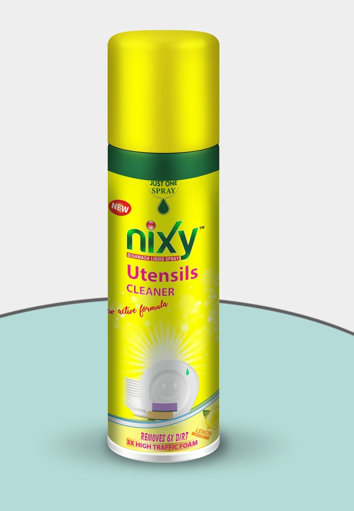 NIXY Dishwash Liquid Spray- Lemon Splash - King Size 500 ml