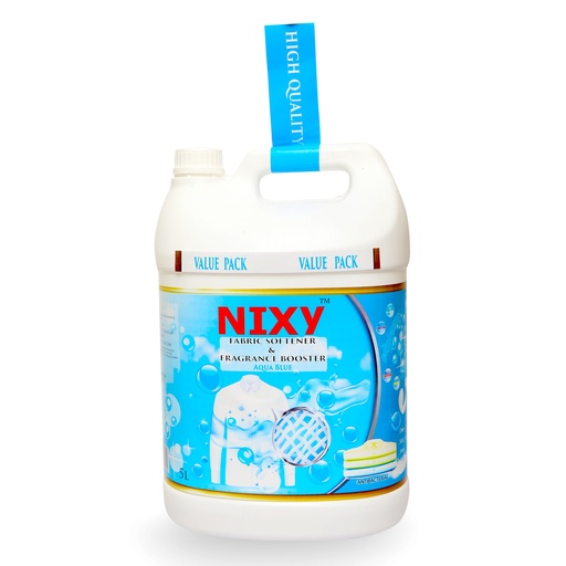 [8906100940555-3] NIXY Fabric Softener & Fragrance Booster - Aqua Blue Fresh - 5 L