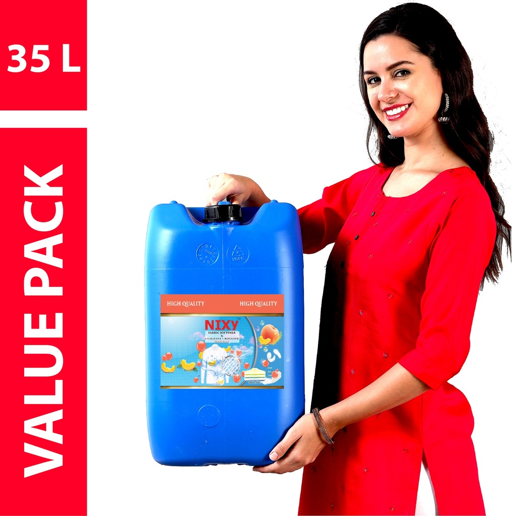 NIXY Fabric Softener & Fragrance Booster - Peach Fresh - 35 L