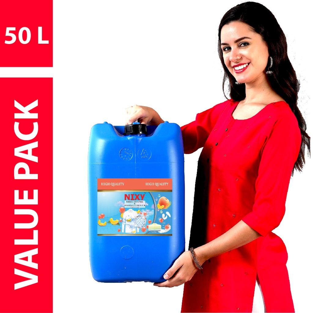 NIXY Fabric Softener & Fragrance Booster - Peach Fresh - 50 L