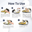 Dr. Sneaks Hybrid Shoe Foam Pump Cleaner - 100 ml with Brush