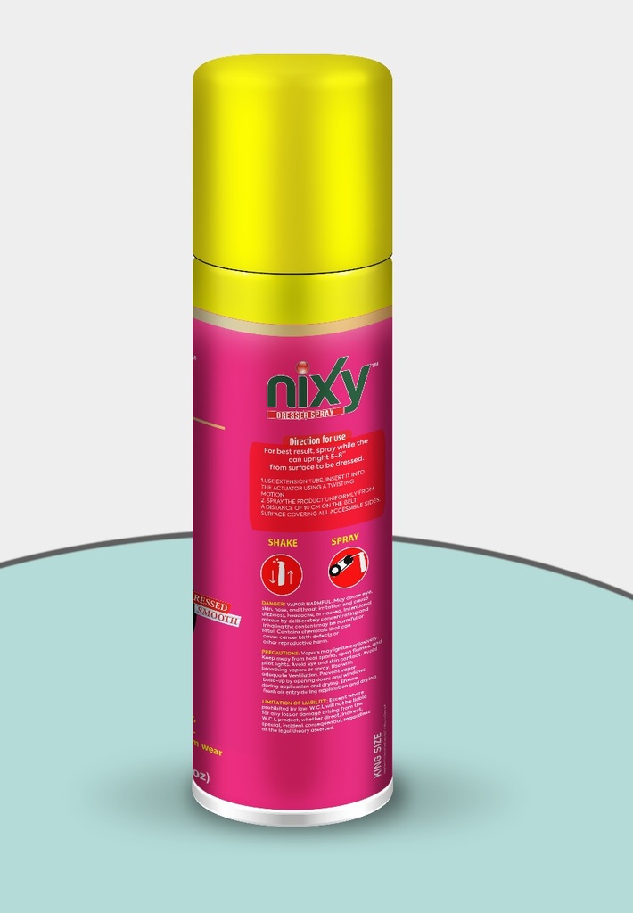 NIXY Belt Dress Lubricant - King Size 500 ml