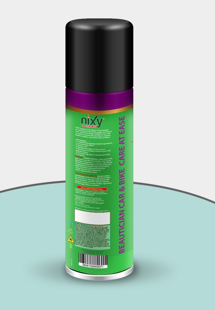 NIXY Outer Engine Gloss Coat Spray King Size - 500 ml