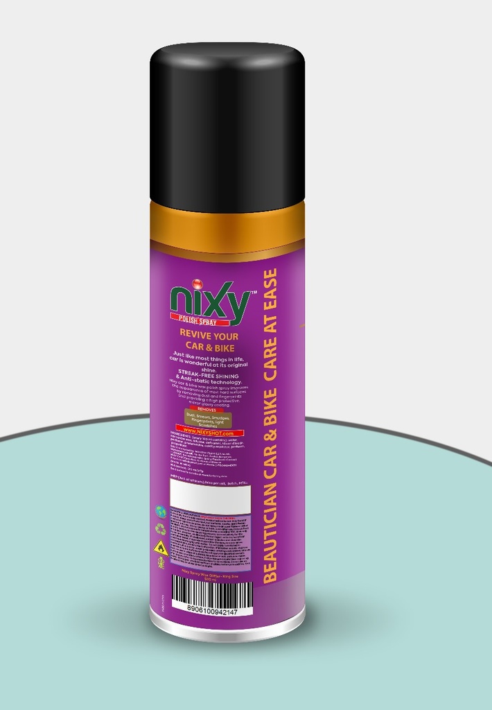 Nixy Premium Spray Wax Glitter- 500 ml