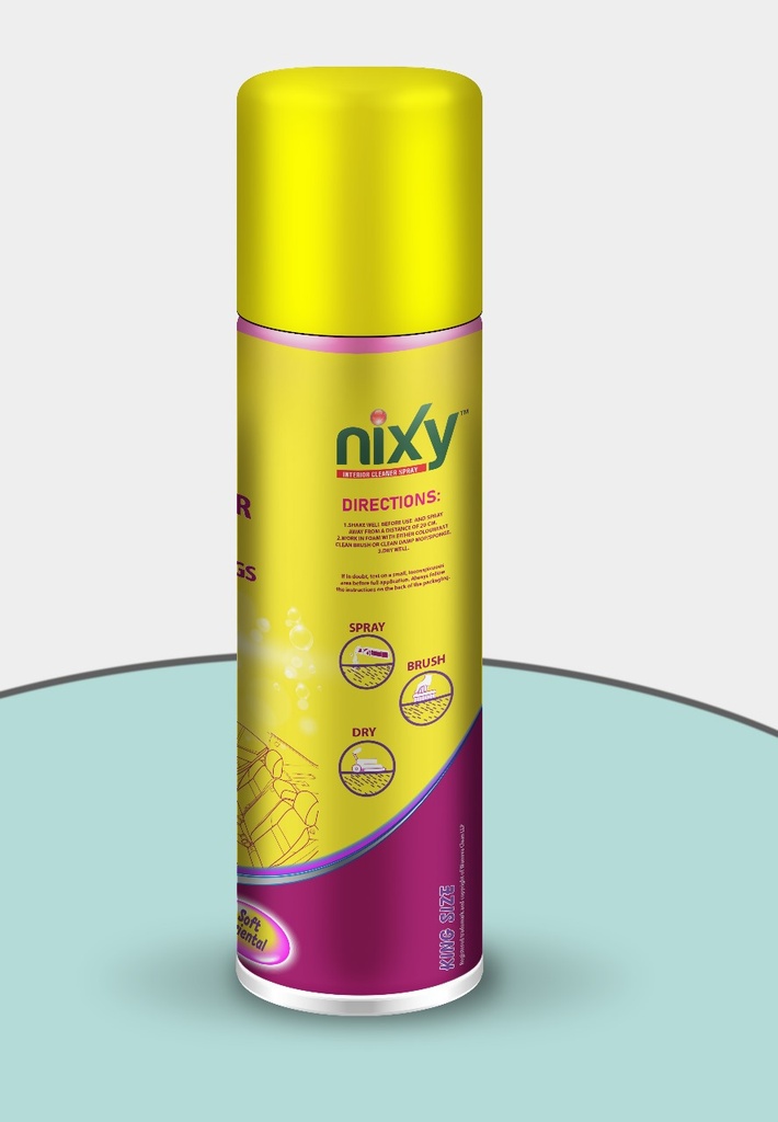 NIXY Multi Purpose Interior Cleaner Citrus Spray- 500 ml