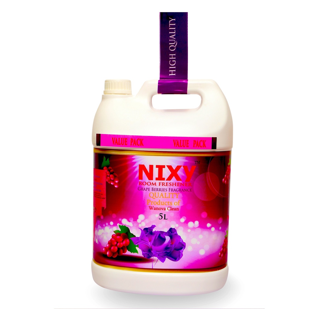NIXY Room Freshener (Euphoria) Grape Berry Fresh - 5 L