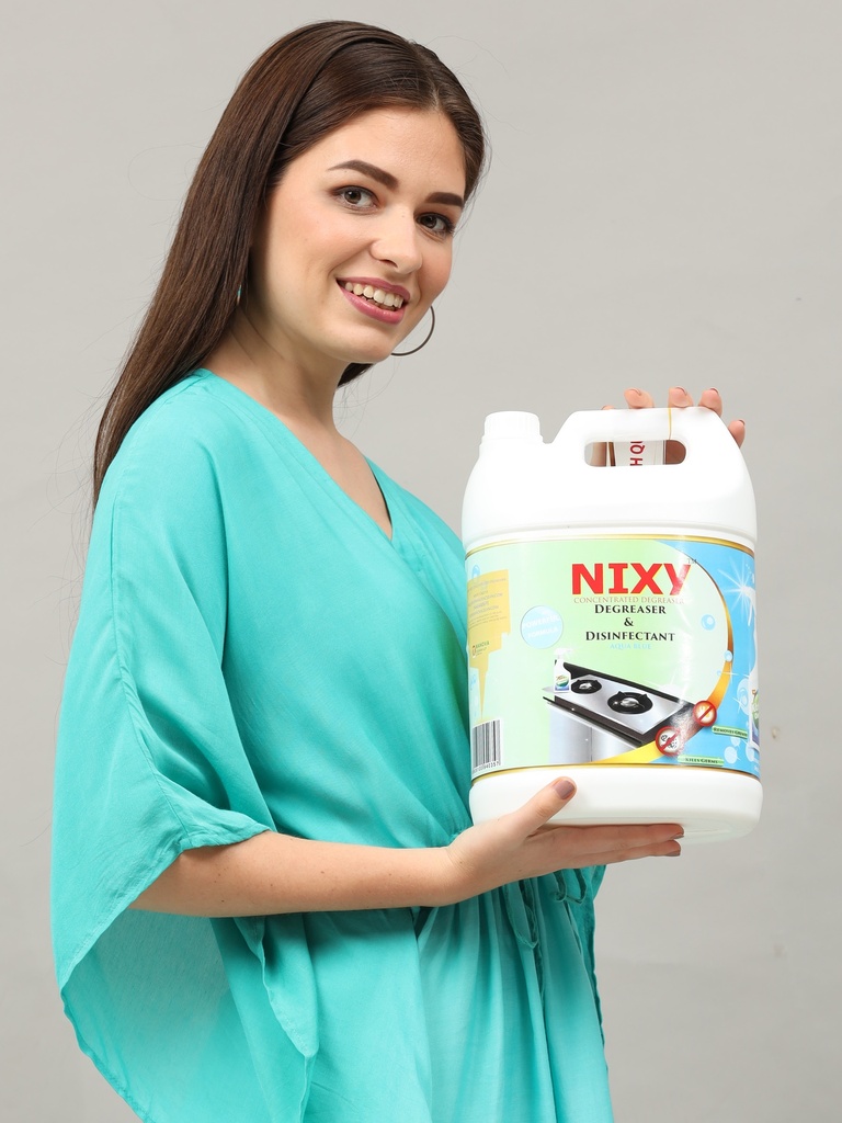 NIXY Degreaser & Disinfectant - Green Citrus - 5 L