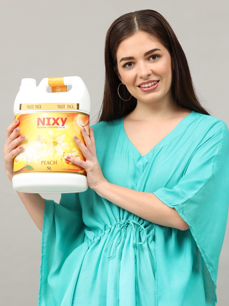 NIXY Room Freshener (Euphoria) Peach Fresh - 5 L