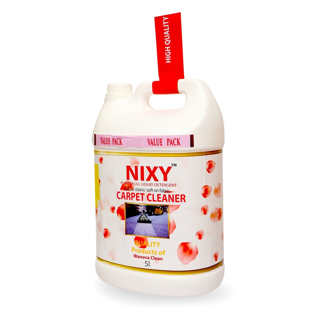 NIXY Carpet / Sofa Cleaner Liquid Shampoo - Rose - 5 L