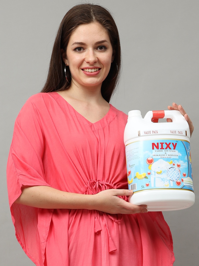 NIXY Fabric Softener & Fragrance Booster - Peach Fresh - 5 L