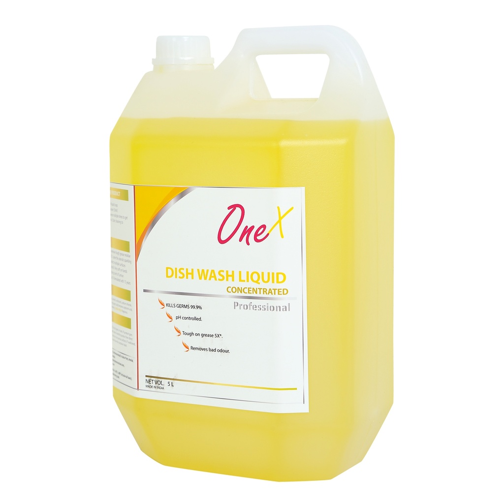 One X Dishwash Gel - Lemon Fresh - 5 L