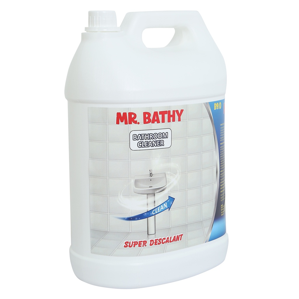 Mr. Bathy Bathroom Cleaner De-scaler Liquid B9.0 - 5 L