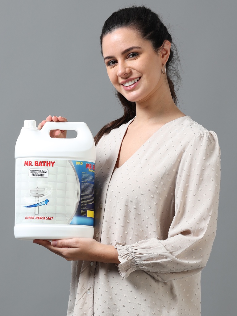 Mr. Bathy Bathroom Cleaner De-scaler Liquid B9.0 - 5 L