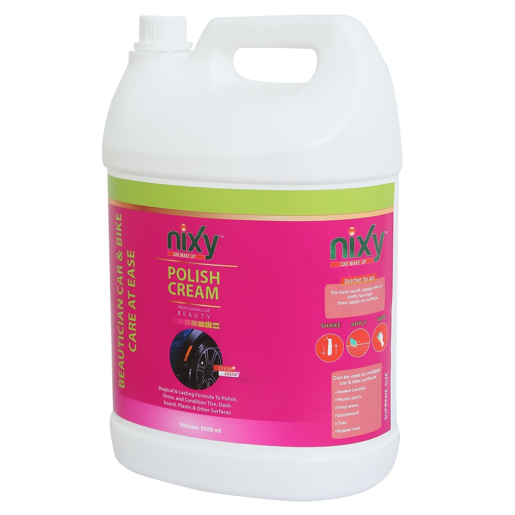 NIXY Multi-Use Polish & Cleaner Cream Supreme Pink- 5 L