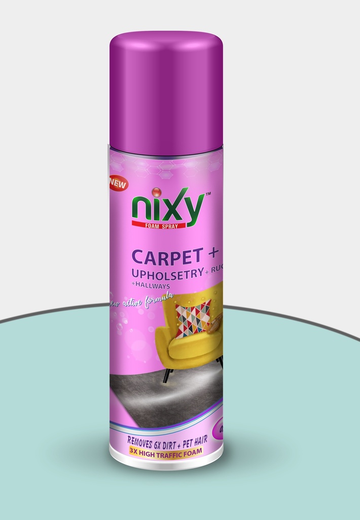 NIXY Carpet + Upholstery + Rugs + Hallways Cleaner Spray Foam- Soft Oriental - King Size 500 ml