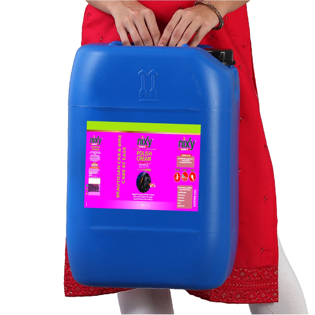 NIXY Multi-Use Polish & Cleaner Cream Supreme Pink- 50 L