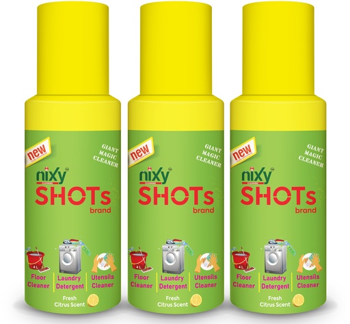 NIXY SHOTs - Citrus Fresh (Queen size) (Pack of 3 units) 