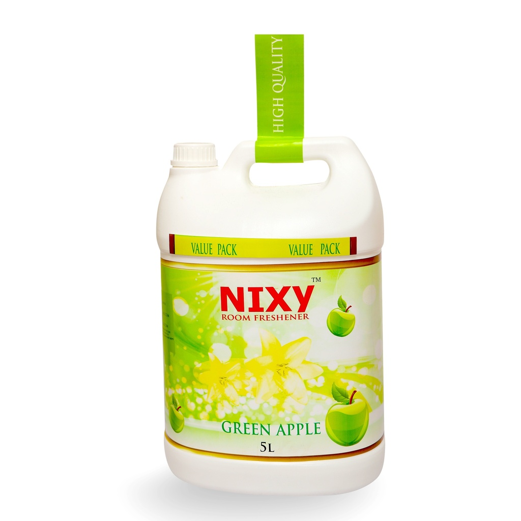 NIXY Room Freshener (Euphoria) Green Apple Fresh - 5 L