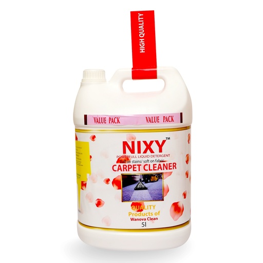 NIXY Carpet / Sofa Cleaner Liquid Shampoo - Rose - 5 L