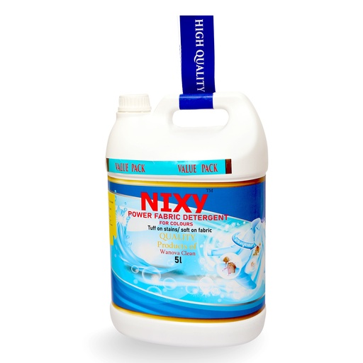 [8906100940296-11] NIXY Power Fabric Detergent - For Colors - 5 L
