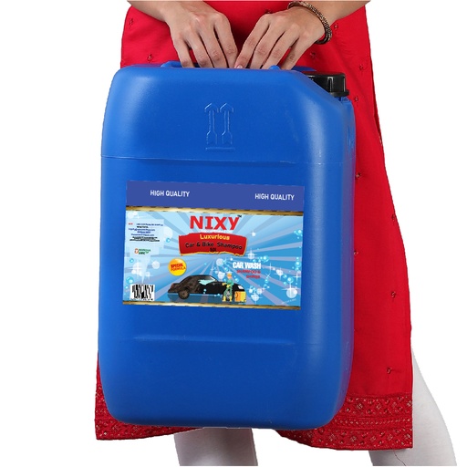 [580] NIXY Car & Bike Shampoo - Aqua Blue Fresh - 50 L