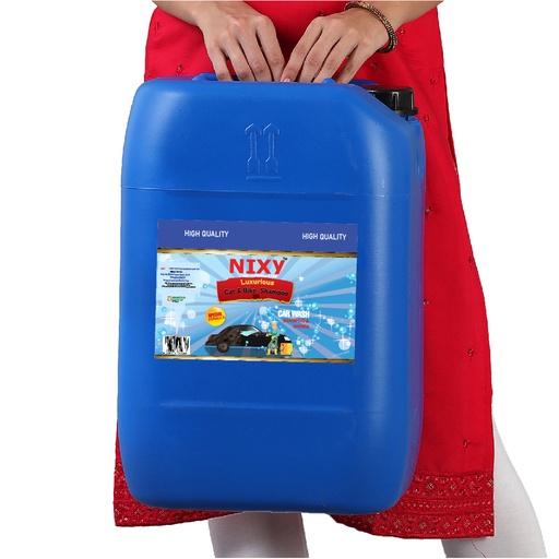 [581] NIXY Car & Bike Shampoo Snow Foam - Aqua Blue Fresh - 35 L
