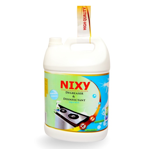 [8906100940357-1] NIXY Degreaser & Disinfectant - Green Citrus - 5 L