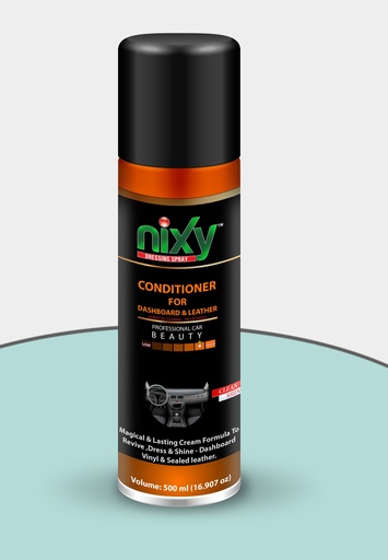 [940032] NIXY Car & Bike Conditioner Polish Spray for Dashboard and Leather - King Size 500 ml