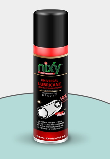 [940198] Nixy Universal Lubricant Spray for Chain and Others - King Size 500 ml