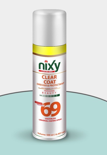 [941197] Nixy Clear Coat Protectant & Dresser 69 Spray - King Size 500 ml