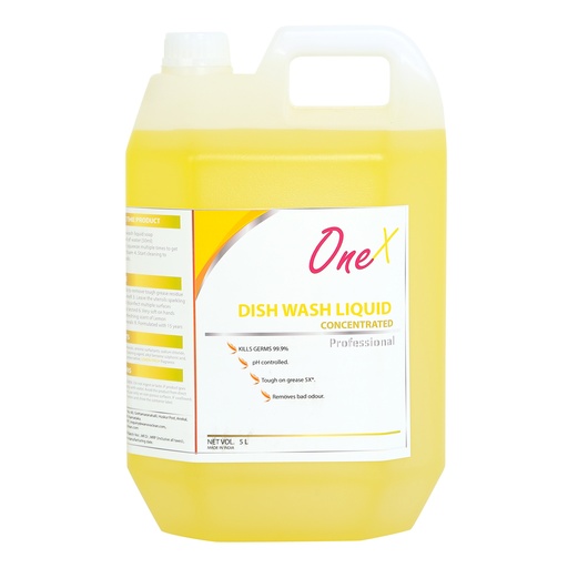 [41019] One X Dishwash Gel - Lemon Fresh - 5 L